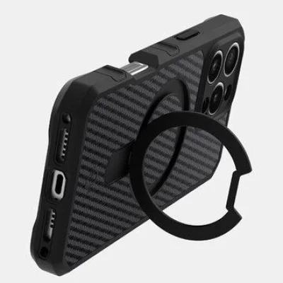 Cover Iphone 16 Pro Max Magsafe With Stand Itskins - Black